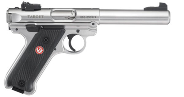 RUGER MKIV 22LR TARGET STAINLESS 140MM