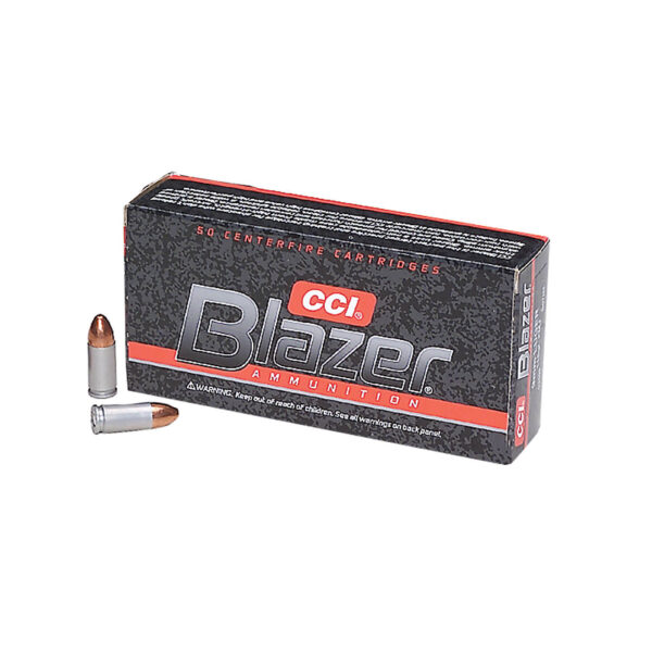 CCI Blazer Aluminum 9 mm Luger 115-Grain Centerfire Ammunition - Image 2