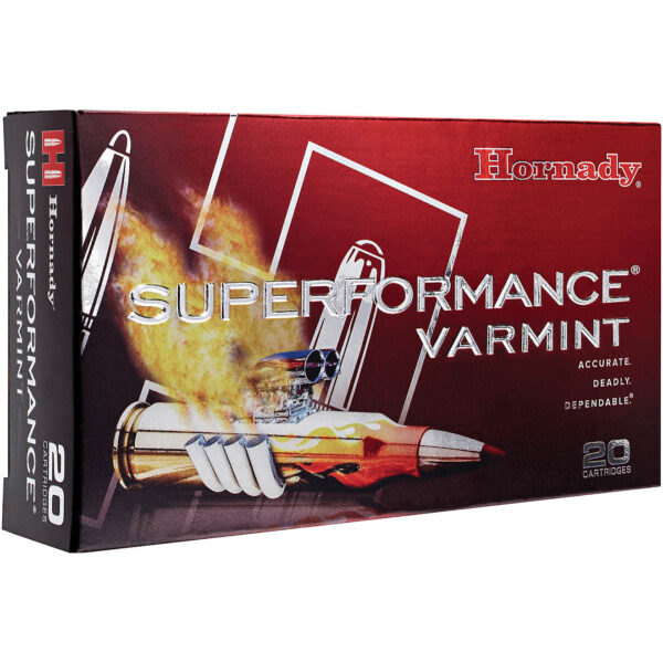 Hornady V-MAX™ Superformance™ Varmint .22-250 50-Grain Rifle Ammunition