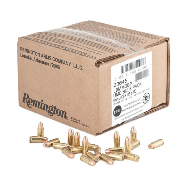 Remington 9mm Luger 115-Grain Pistol Ammunition