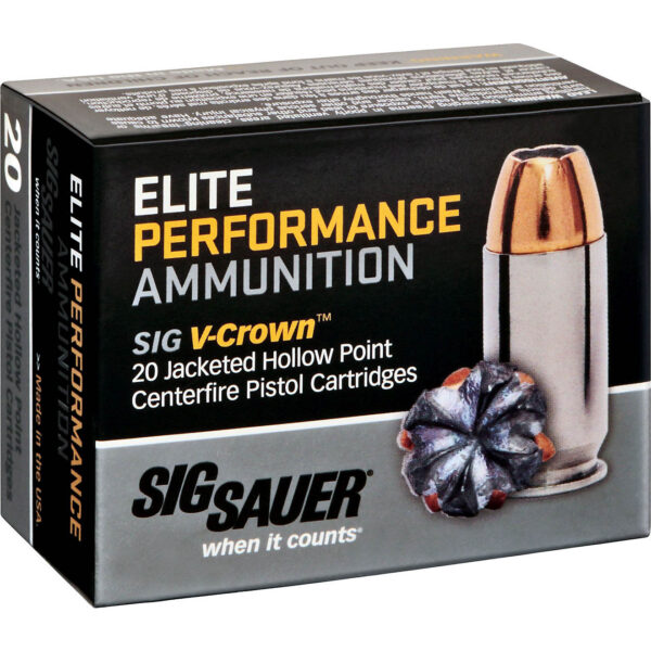 SIG SAUER Elite V-Crown .45 ACP 200-Grain Centerfire Ammunition