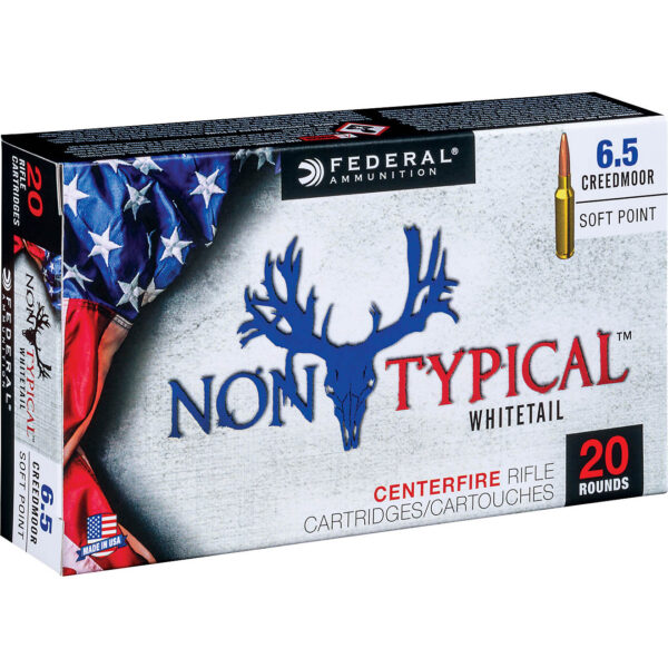 Federal Premium 6.5mm Creedmoor 140-Grain Nontypical Rifle Ammunition