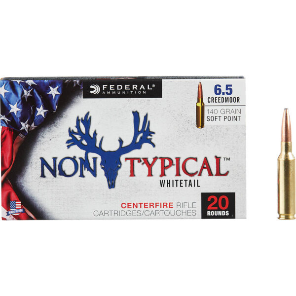 Federal Premium 6.5mm Creedmoor 140-Grain Nontypical Rifle Ammunition