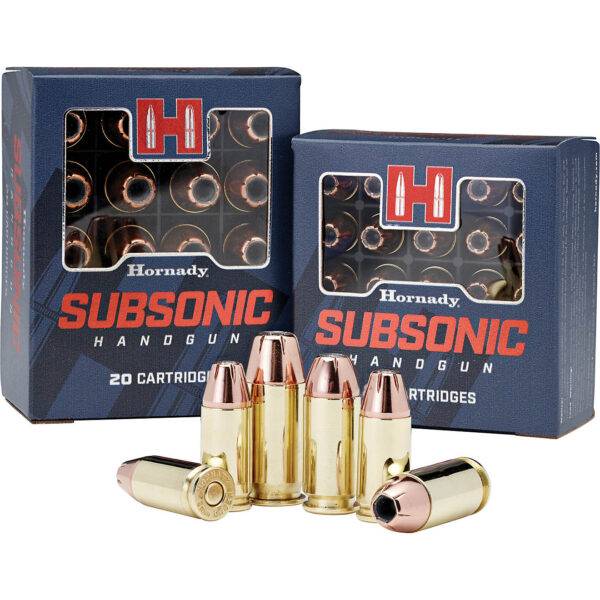 Hornady Subsonic Pistol Ammunition