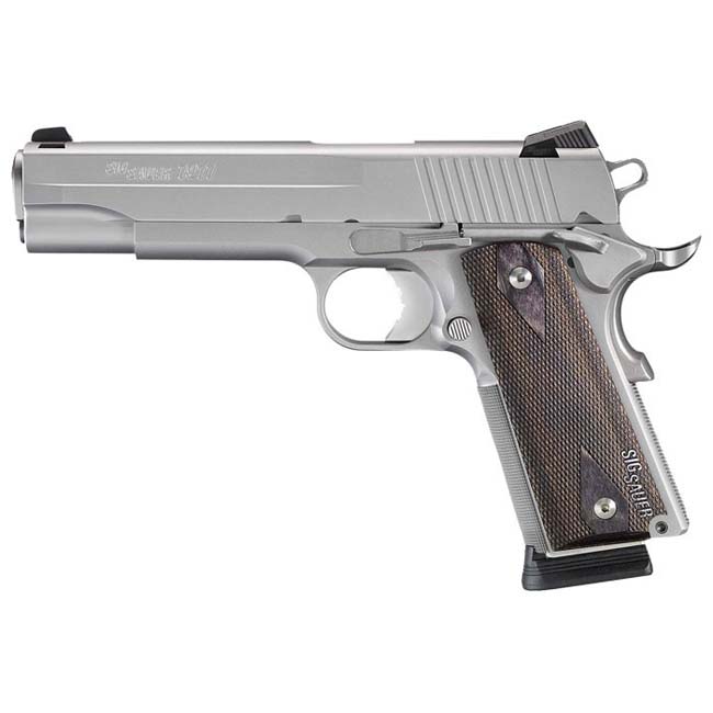 Sig Sauer 1911 Stainless Rail California Compliant