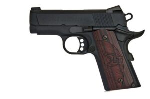 COLT DEFENDER .45 ACP 3″ 7RD X1 MATTE BLACK/WOOD O7800XE