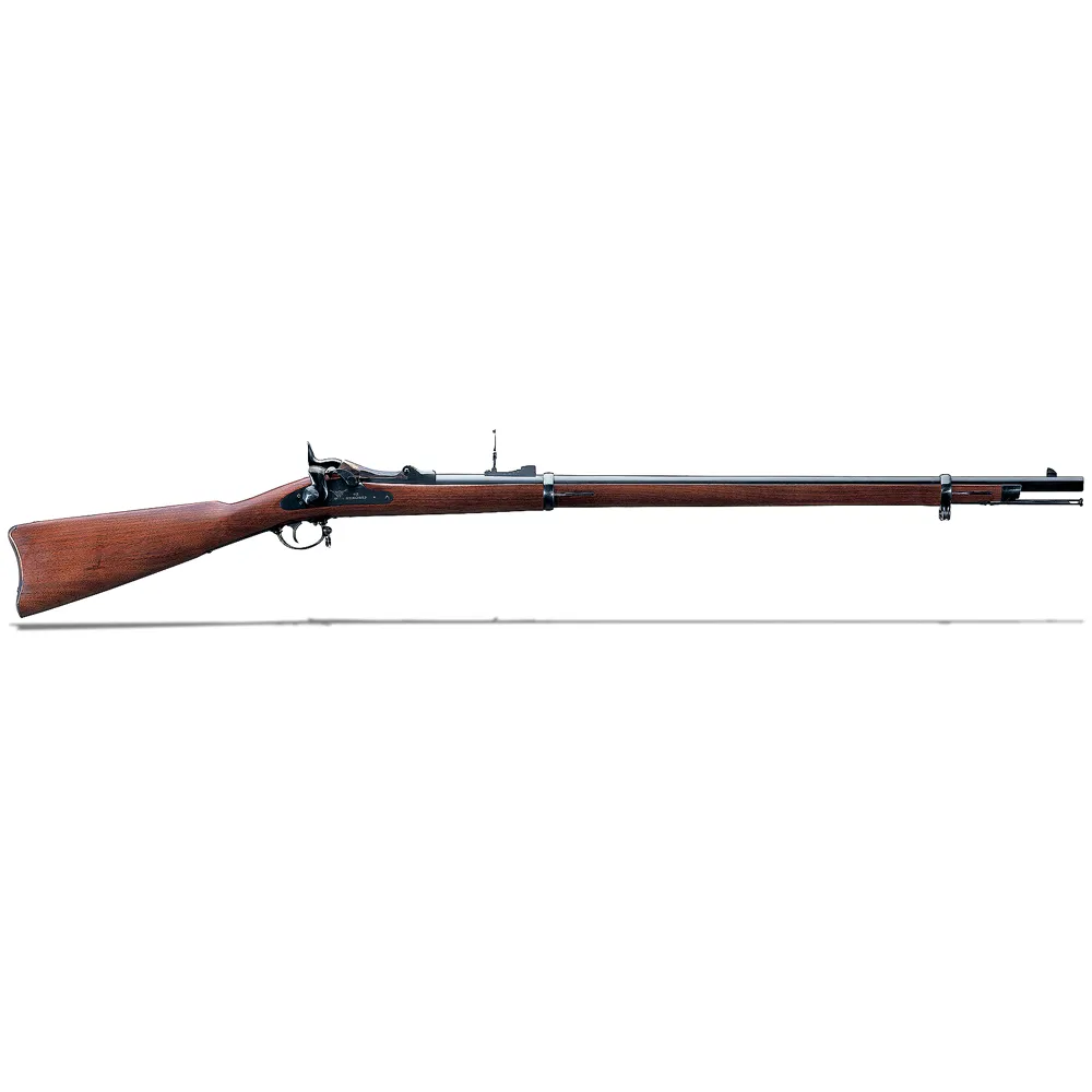 Uberti Springfield Trapdoor .45-70 32.5" Bbl Blue Steel C/H Breechblock & Buttplate Rifle 71007