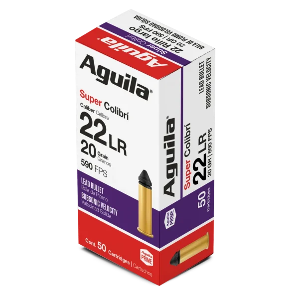 AGUILA 22 SUPER COLIBRI 20GR AMMUNITION (50/BOX)